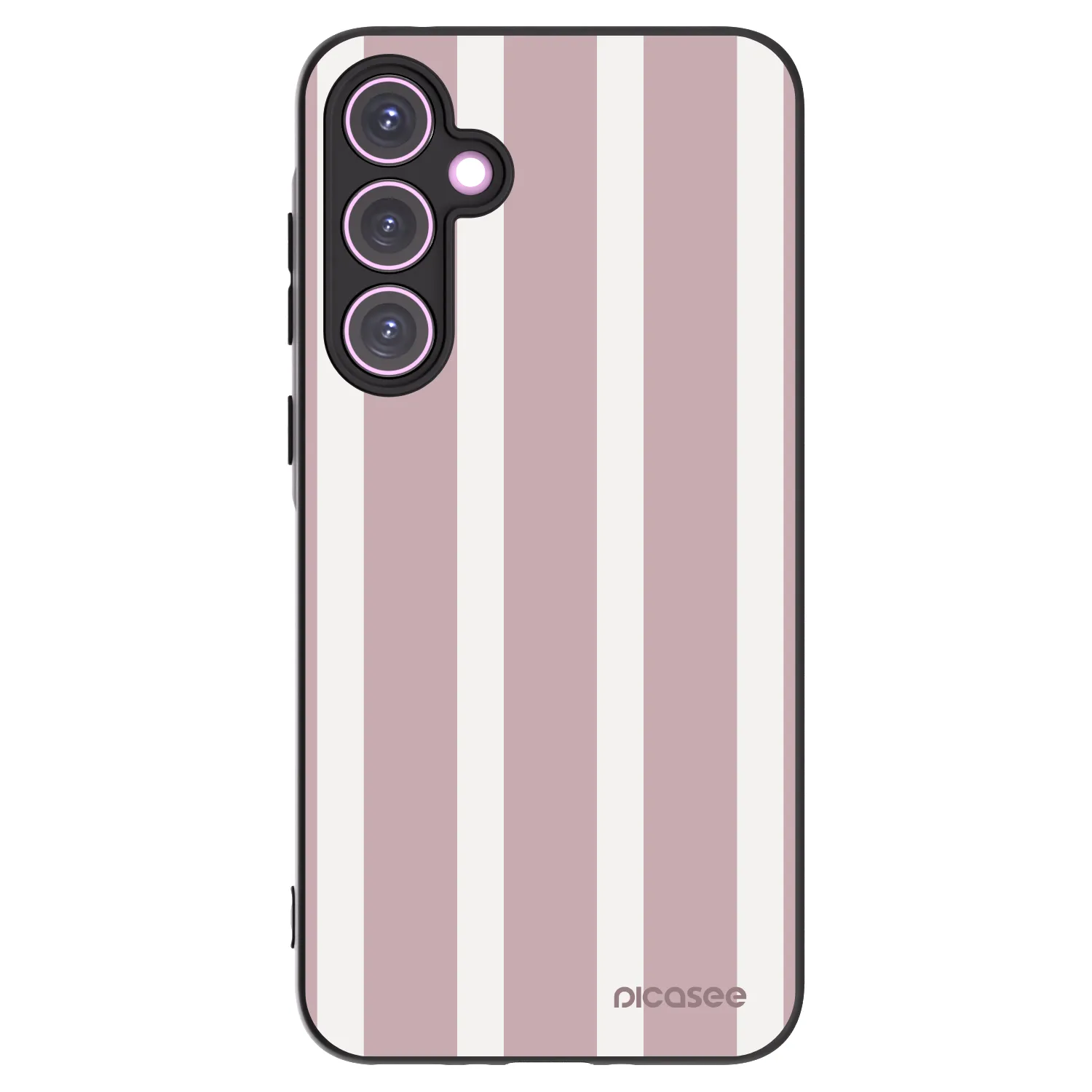 Picasee Samsung Galaxy A35 5G A356B Hülle - Schwarzes Silikon - Velvet sun