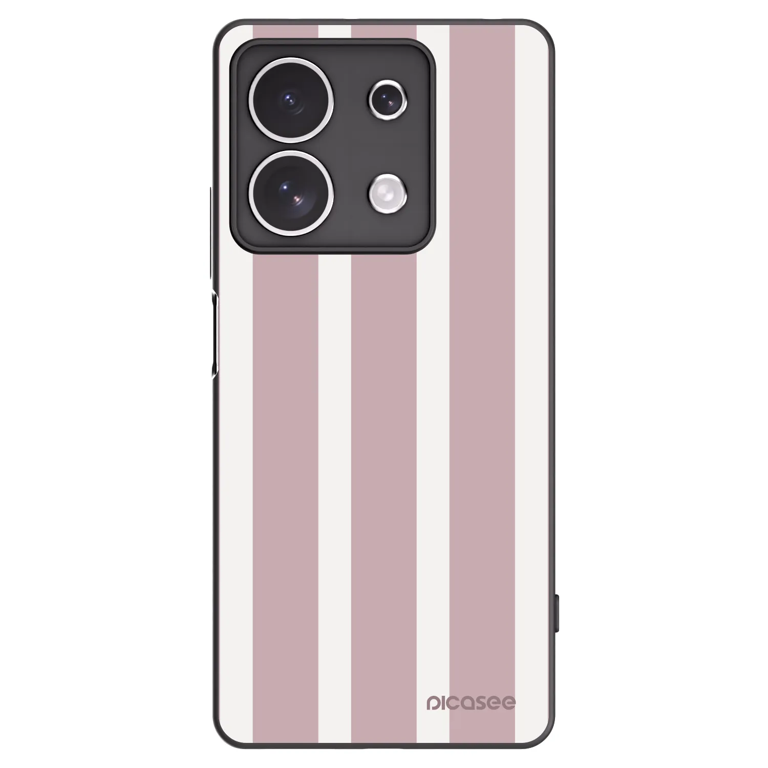 Picasee Xiaomi Redmi Note 13 4G Hülle - Schwarzes Silikon - Velvet sun