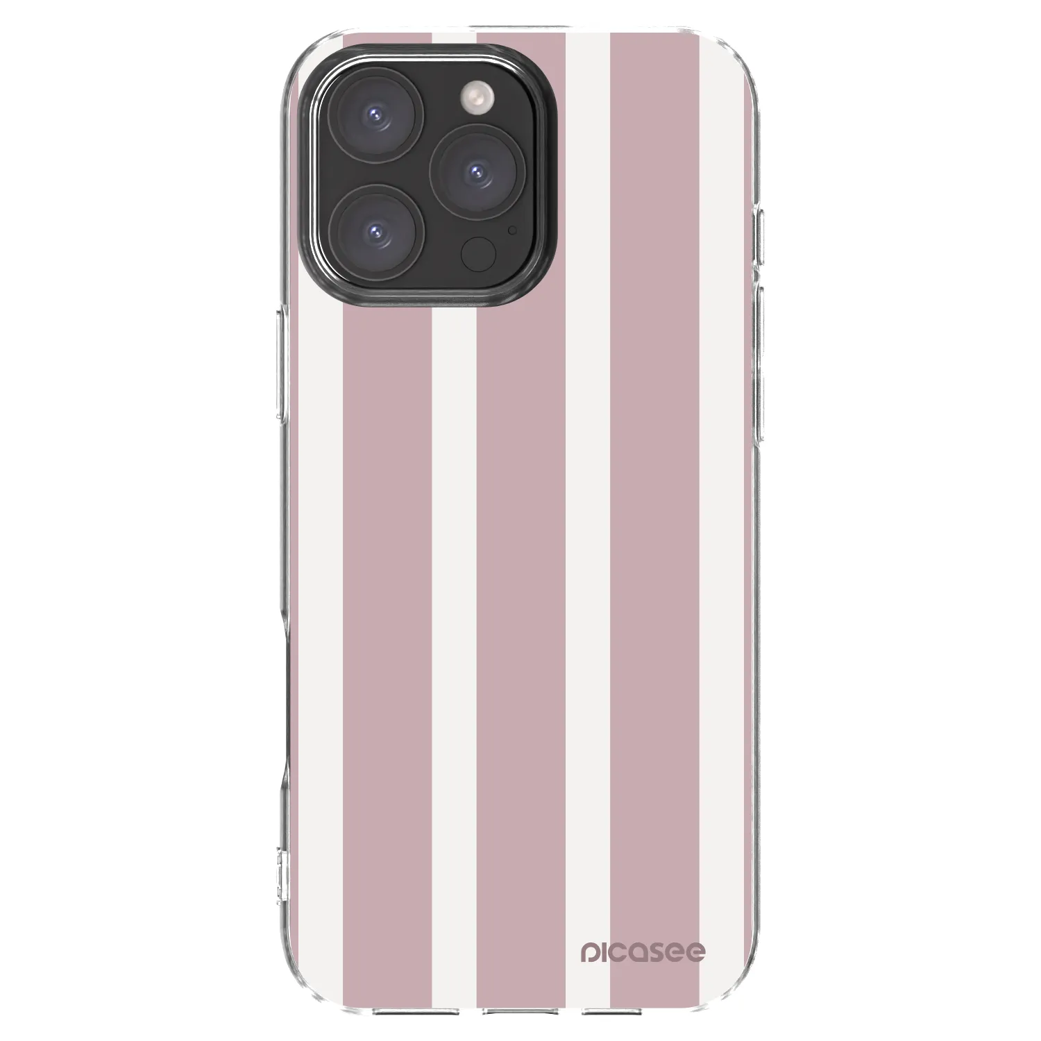Picasee Apple iPhone 16 Pro Max Hülle - Transparentes Silikon - Velvet sun