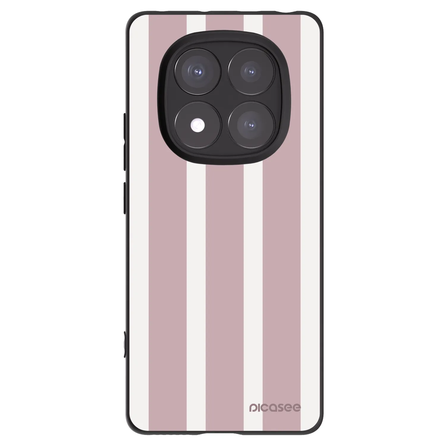 Picasee Xiaomi Redmi Note 14 Pro+ 5G Hülle - Schwarzes Silikon - Velvet sun