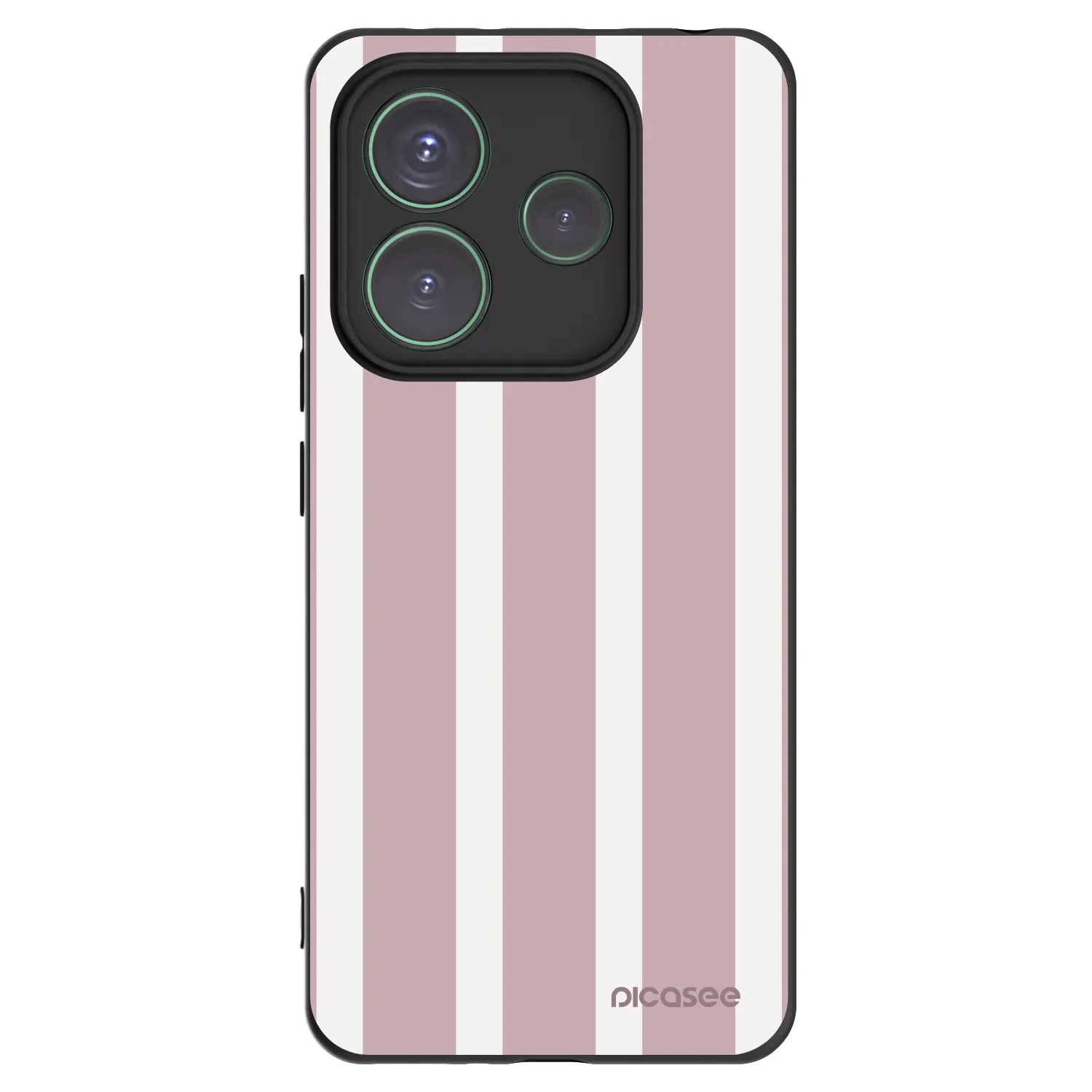 Picasee Xiaomi Redmi Note 14 5G Hülle - Schwarzes Silikon - Velvet sun