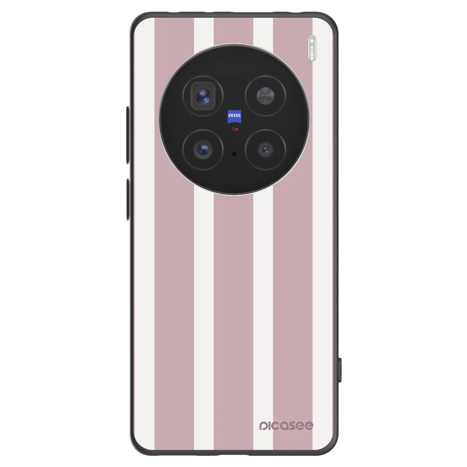 Picasee Vivo X200 Pro Hülle - Schwarzes Silikon - Velvet sun