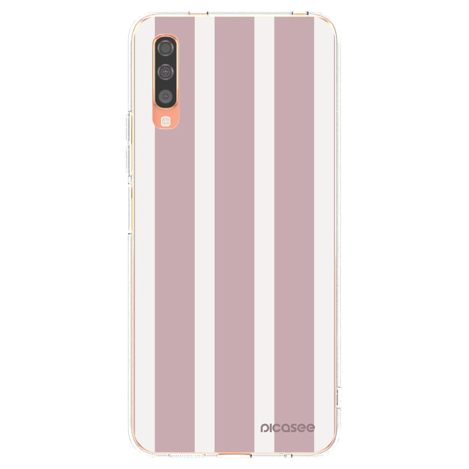 Picasee Samsung Galaxy A70 A705F Hülle - Transparentes Silikon - Velvet sun