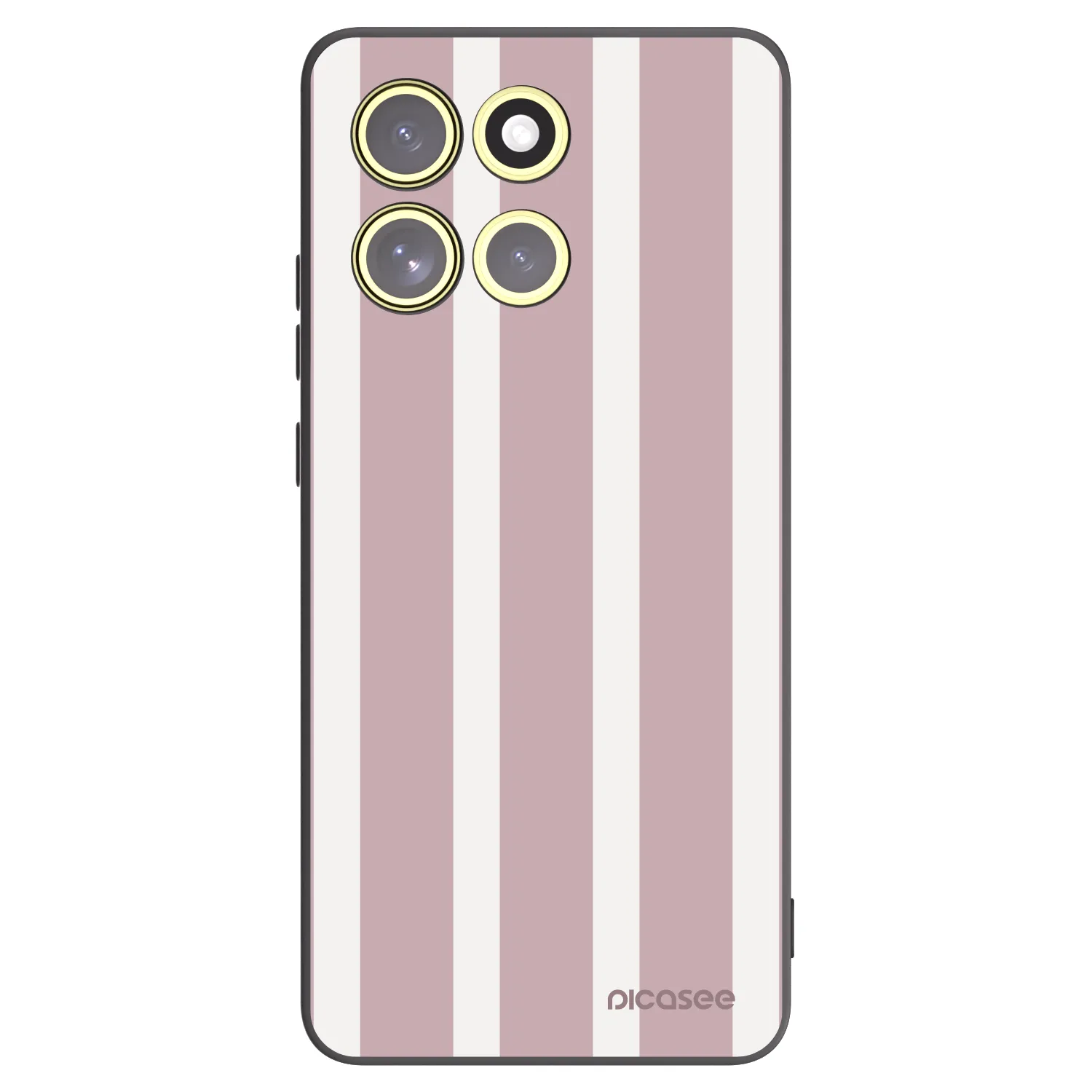 Picasee Motorola Moto G86 5G Hülle - Schwarzes Silikon - Velvet sun