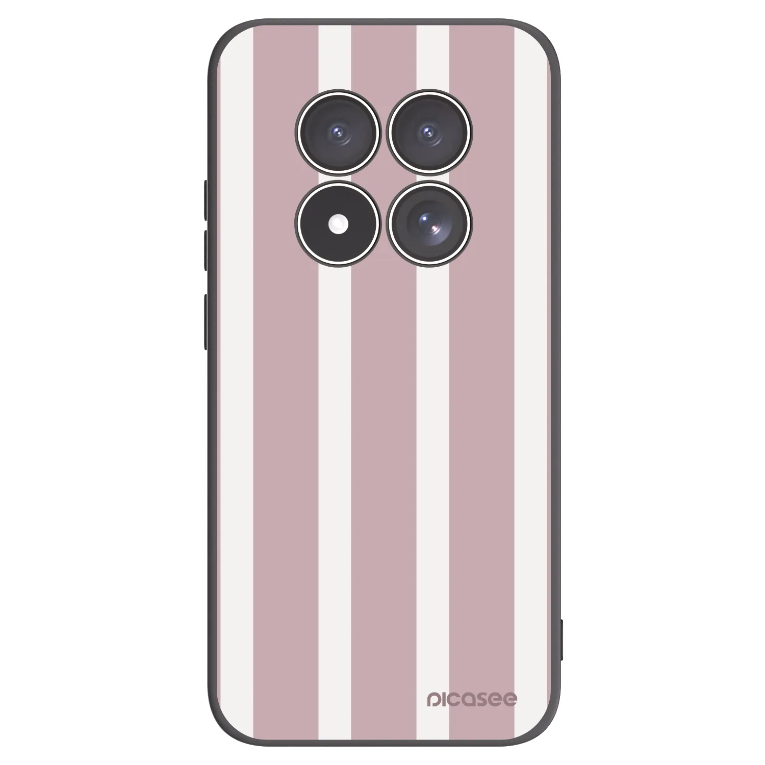 Picasee Xiaomi Redmi Note 15 Pro 4G Hülle - Schwarzes Silikon - Velvet sun