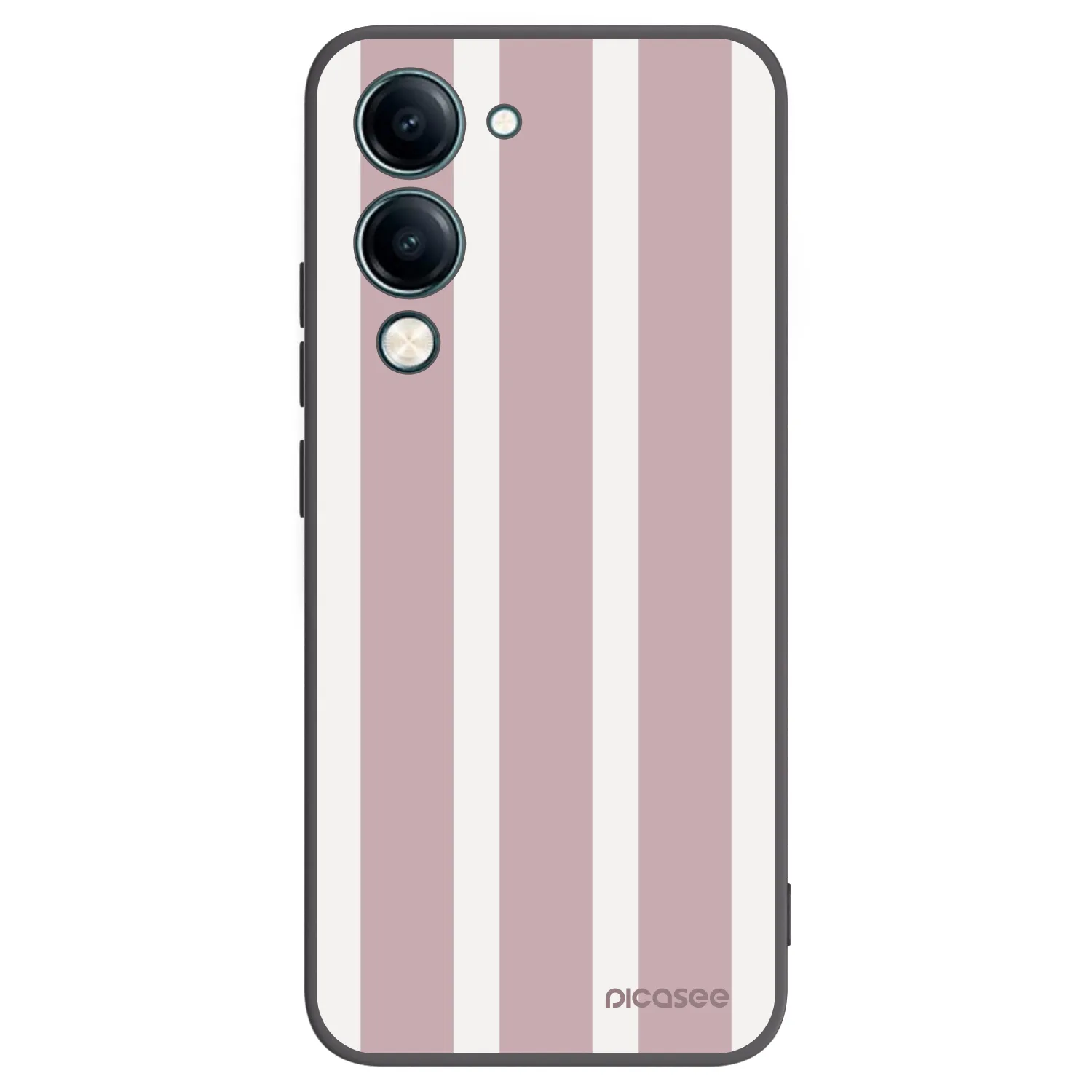 Picasee Vivo Y29s 5G Hülle - Schwarzes Silikon - Velvet sun
