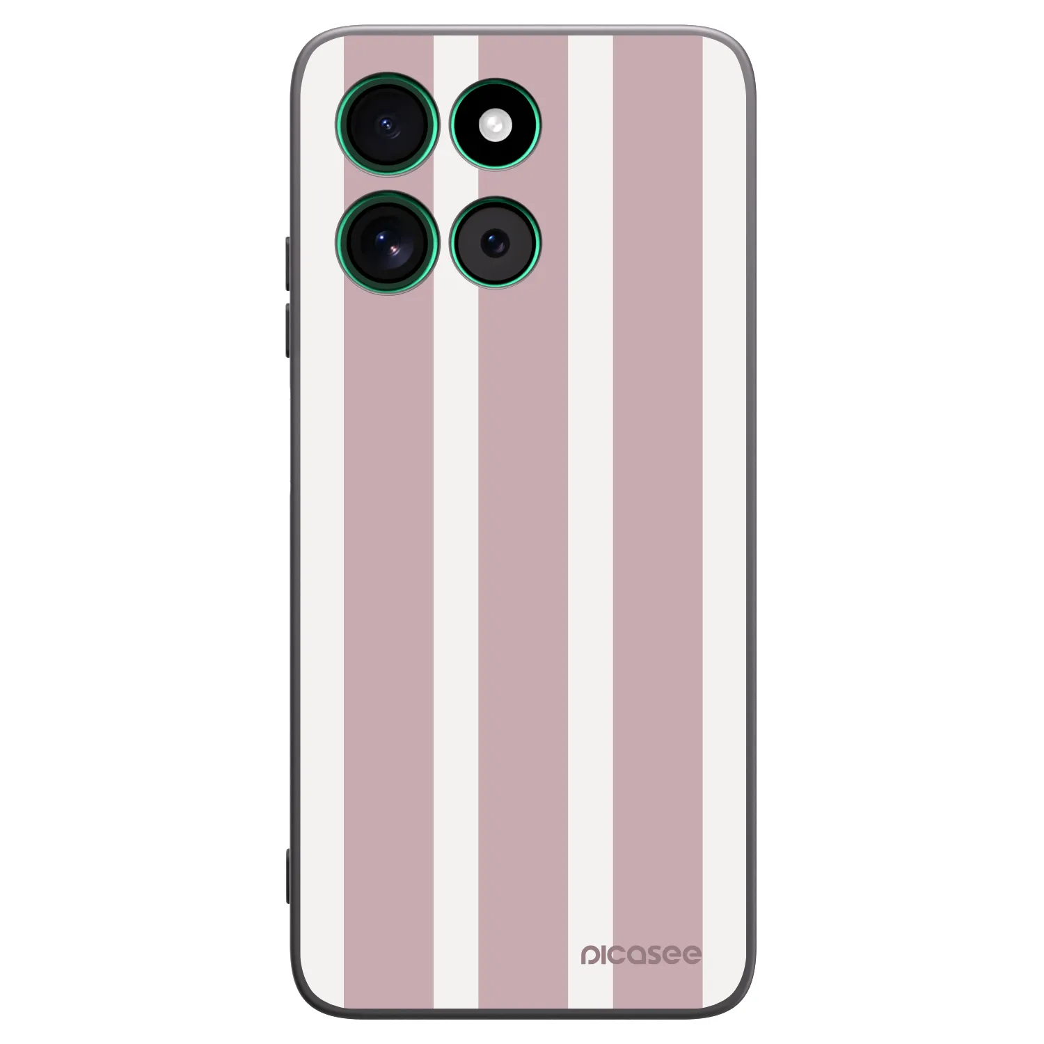 Picasee Motorola Moto G57 Power Hülle - Schwarzes Silikon - Velvet sun