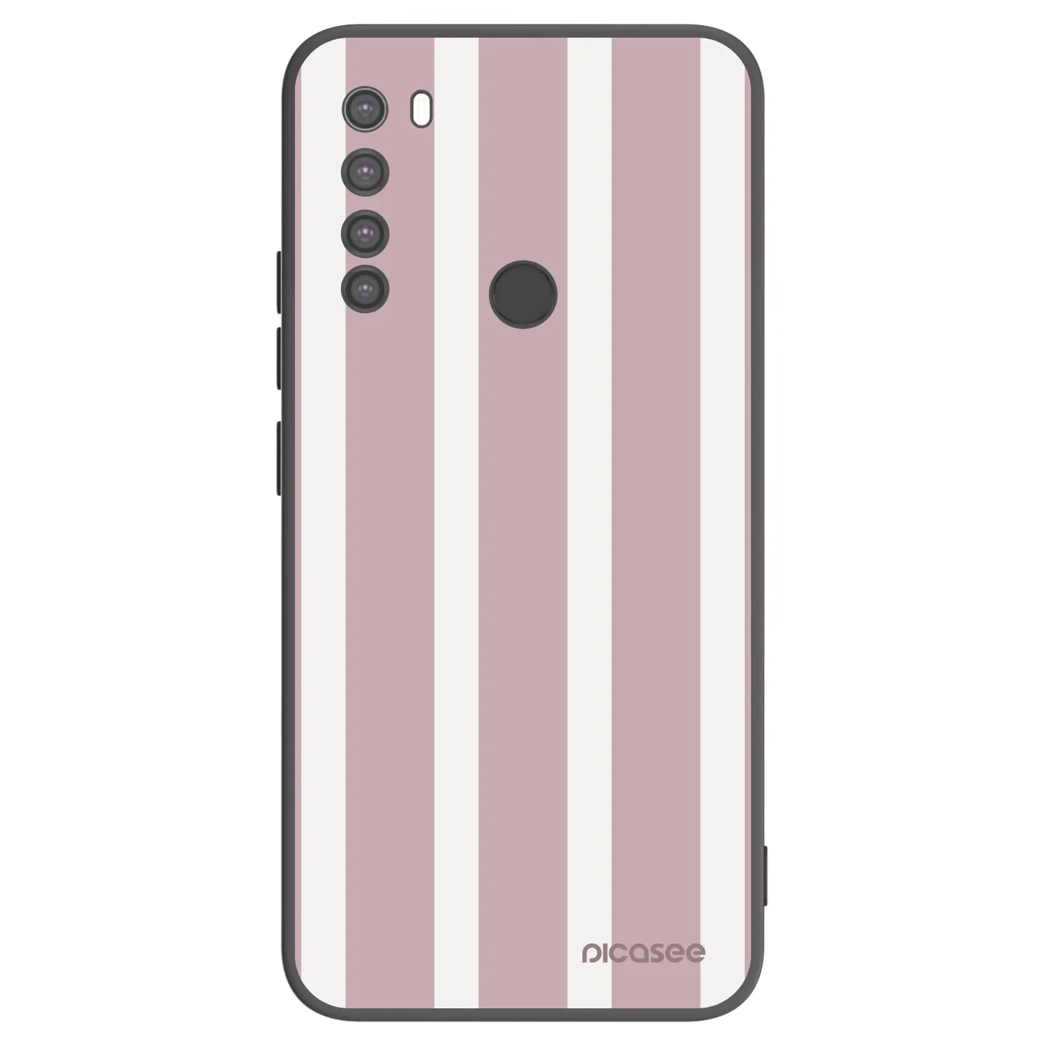 Picasee Xiaomi Redmi Note 8 Hülle - Schwarzes Silikon - Velvet sun