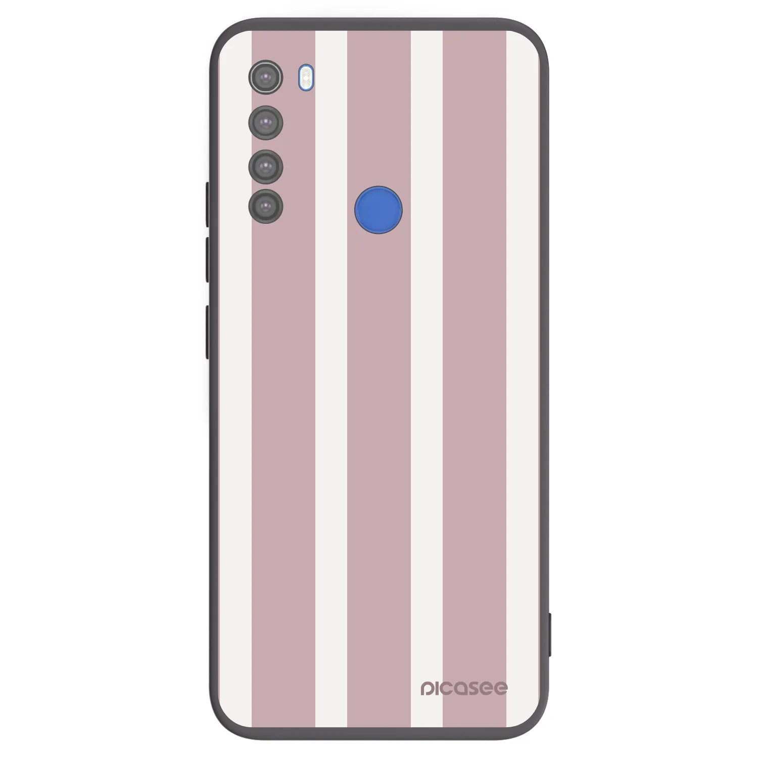 Picasee Xiaomi Redmi Note 8T Hülle - Schwarzes Silikon - Velvet sun