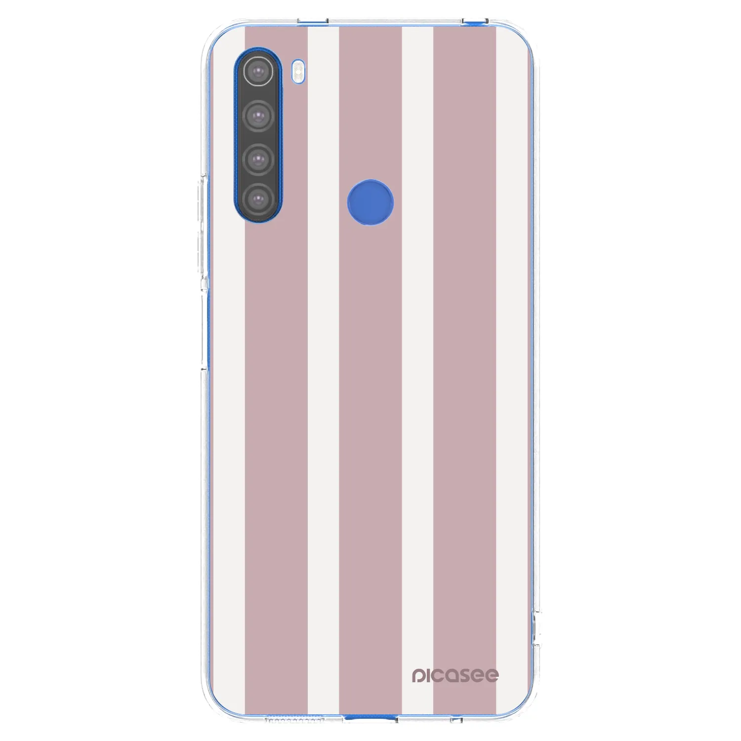 Picasee Xiaomi Redmi Note 8T Hülle - Transparentes Silikon - Velvet sun
