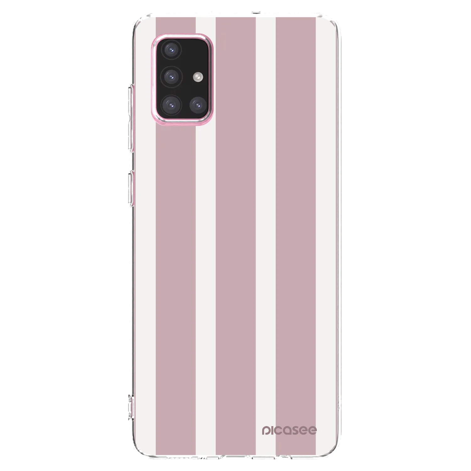 Picasee Samsung Galaxy A71 A715F Hülle - Transparentes Silikon - Velvet sun