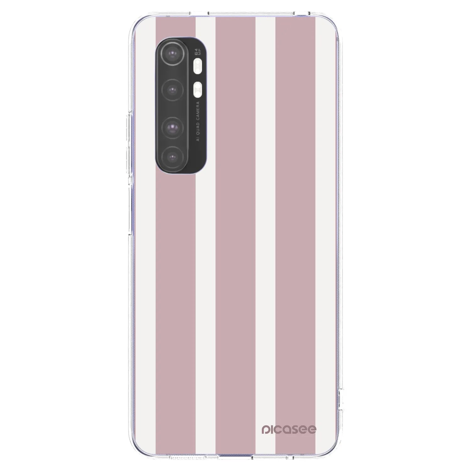 Picasee Xiaomi Mi Note 10 Lite Hülle - Transparentes Silikon - Velvet sun