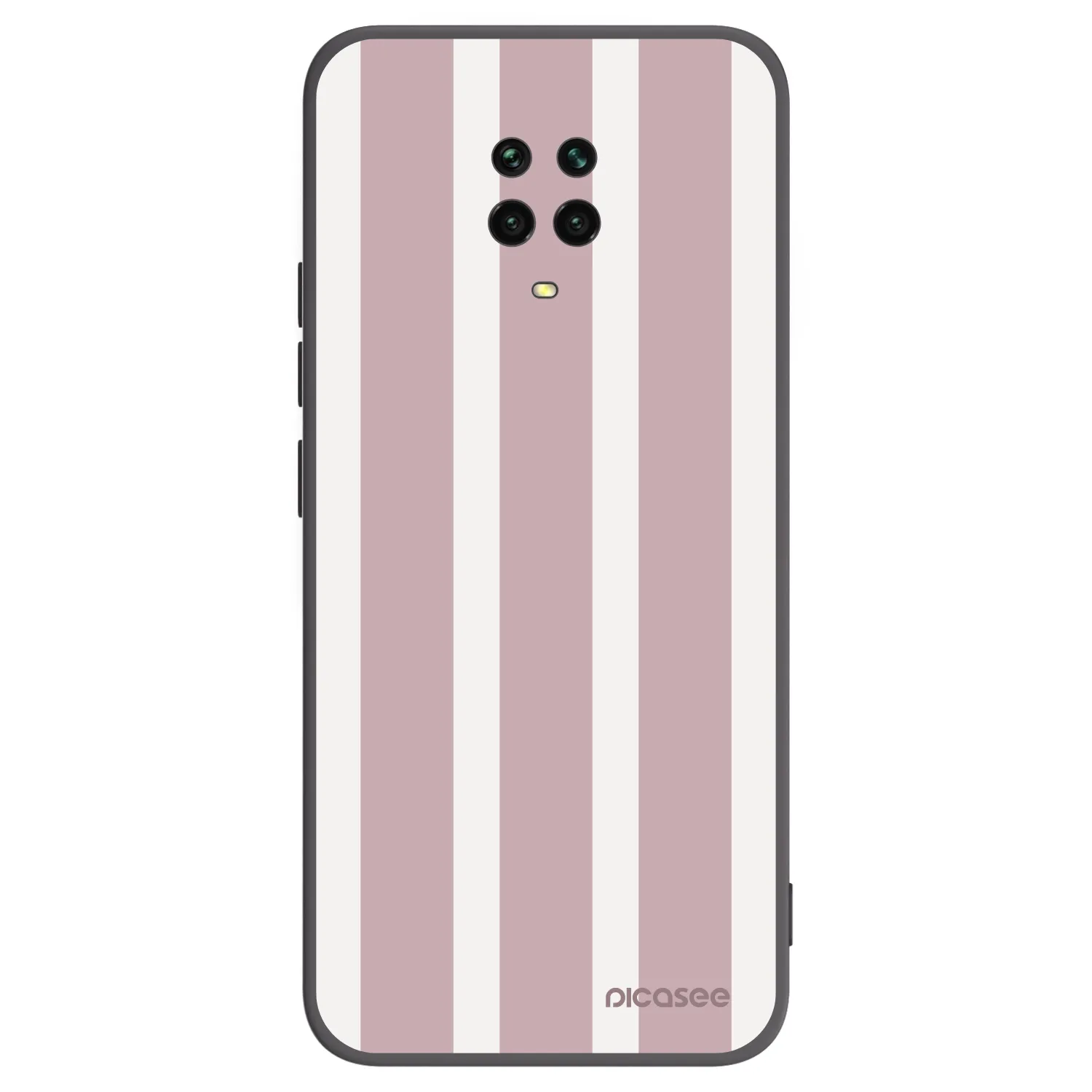 Picasee Xiaomi Redmi Note 9S Hülle - Schwarzes Silikon - Velvet sun