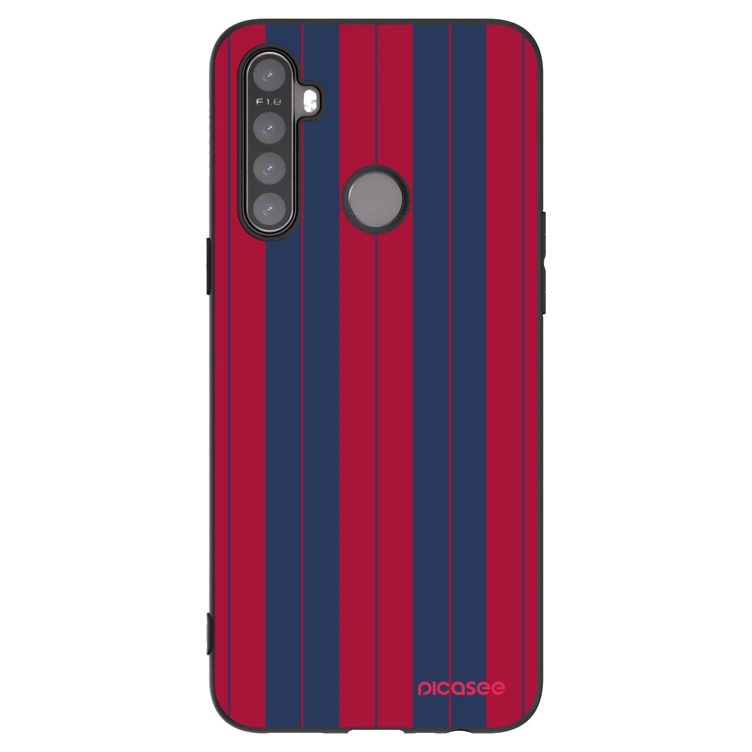 Picasee Realme 6i Hülle - Schwarzes Silikon - Yacht club