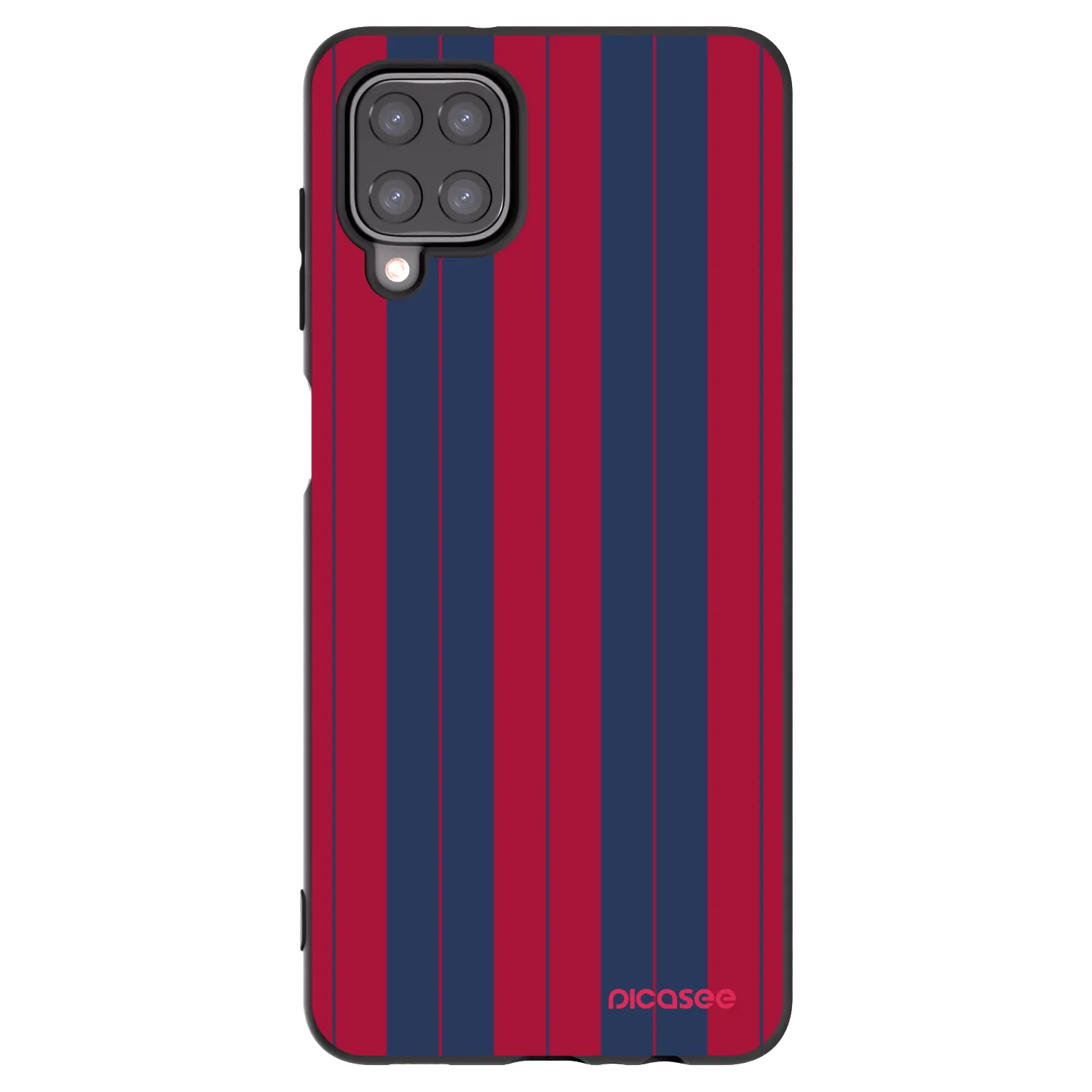 Picasee Samsung Galaxy A12 A125F Hülle - Schwarzes Silikon - Yacht club