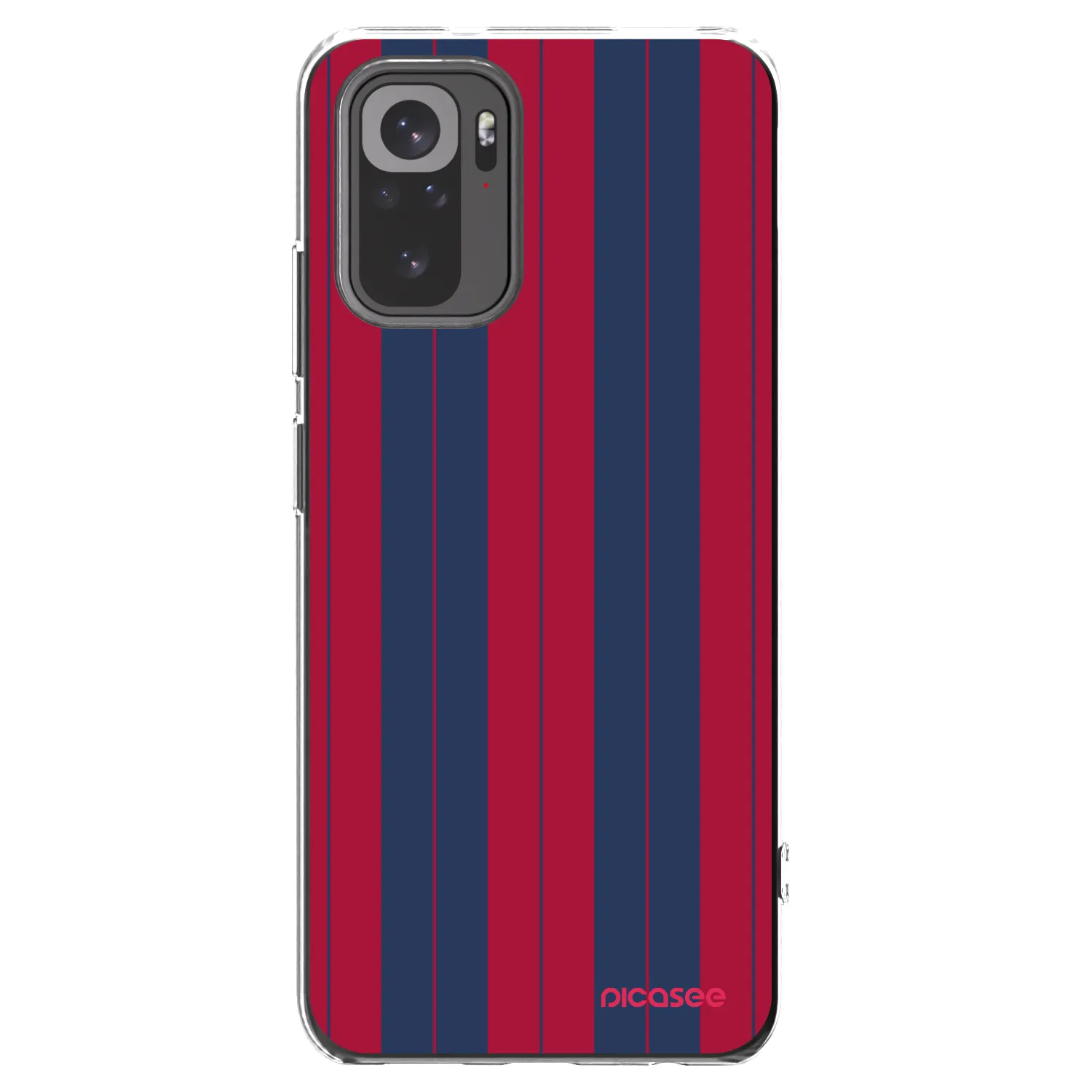 Picasee Xiaomi Redmi Note 10S Hülle - Transparentes Silikon - Yacht club
