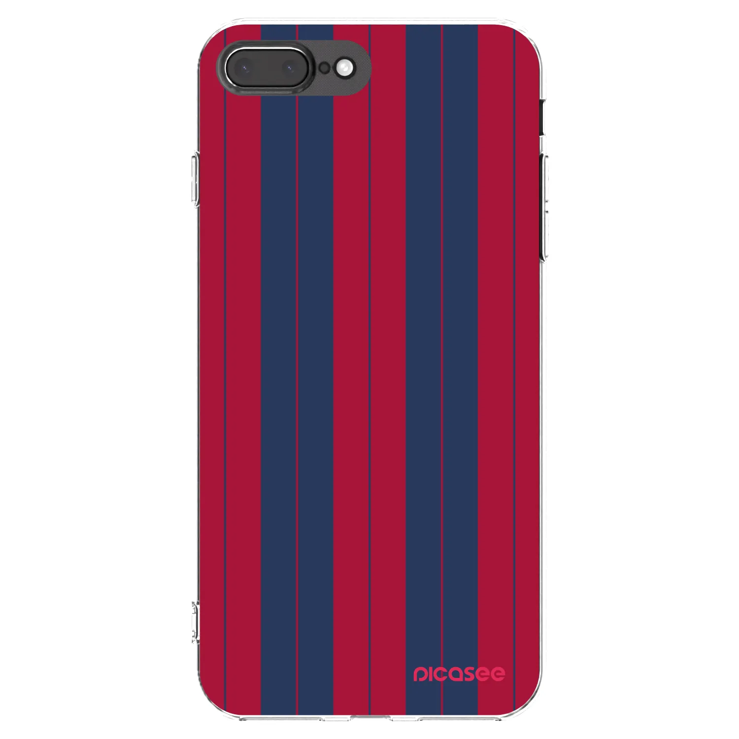 Picasee Apple iPhone 7 Plus Hülle - Transparentes Silikon - Yacht club
