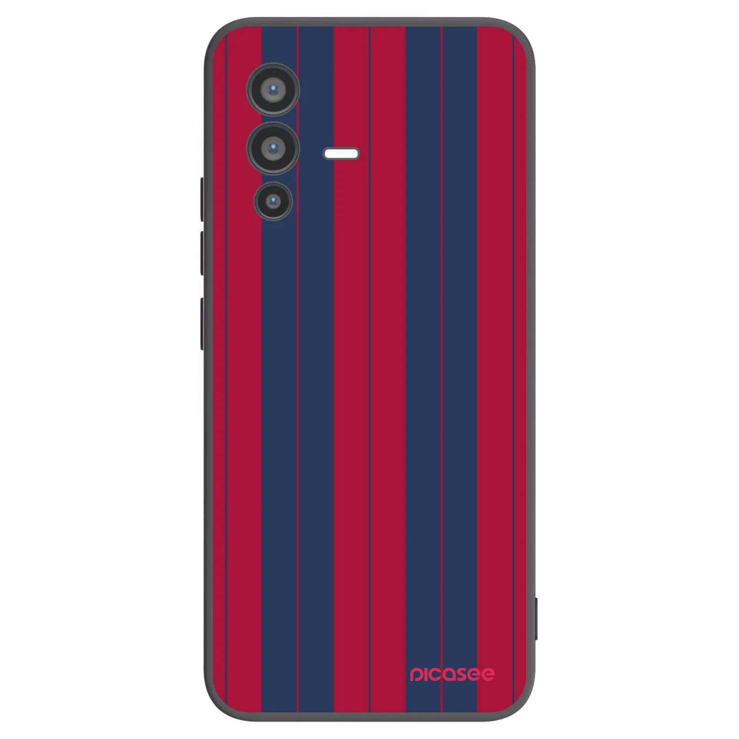 Picasee Vivo V23 5G Hülle - Schwarzes Silikon - Yacht club