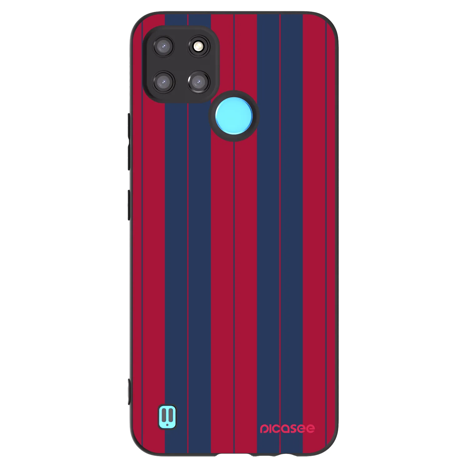 Picasee Realme C21Y Hülle - Schwarzes Silikon - Yacht club