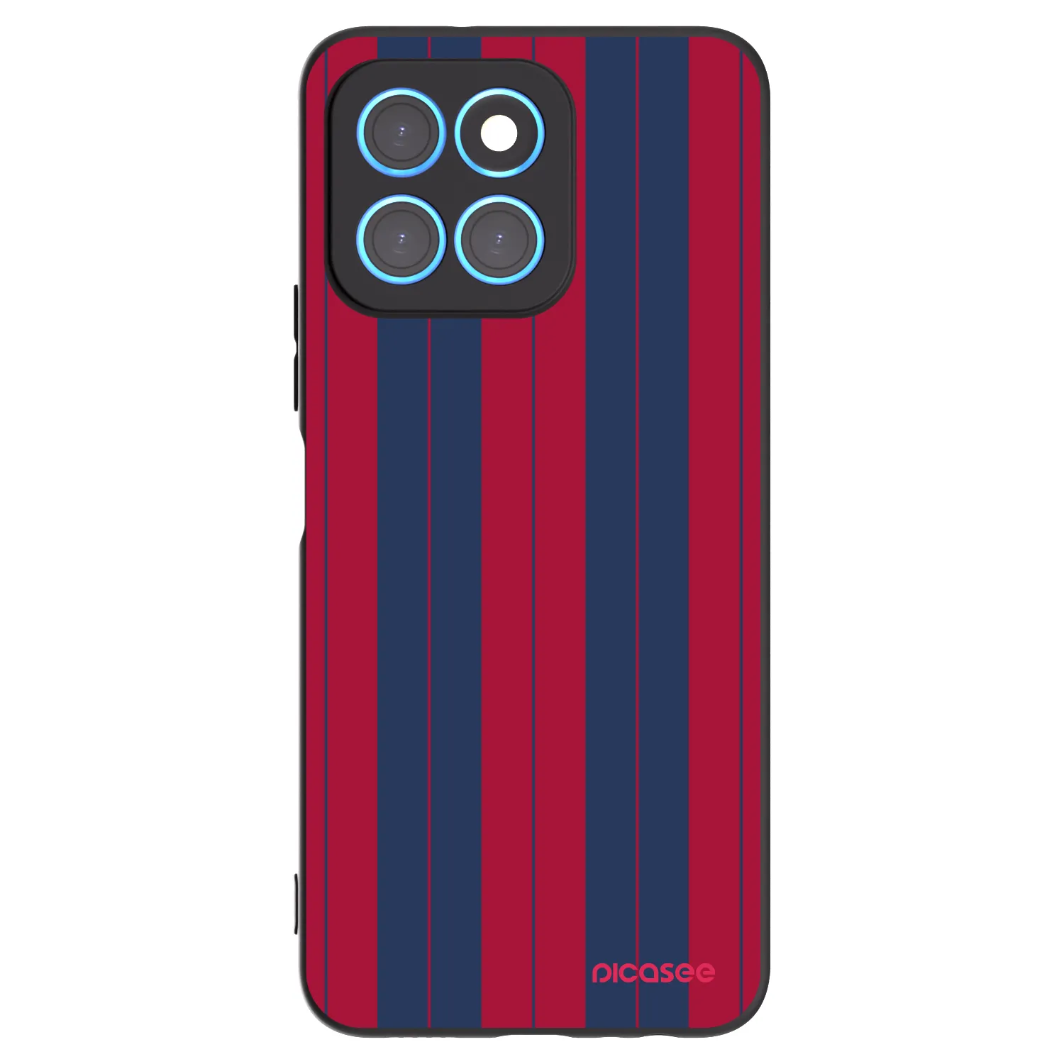 Picasee Honor X8 5G Hülle - Schwarzes Silikon - Yacht club