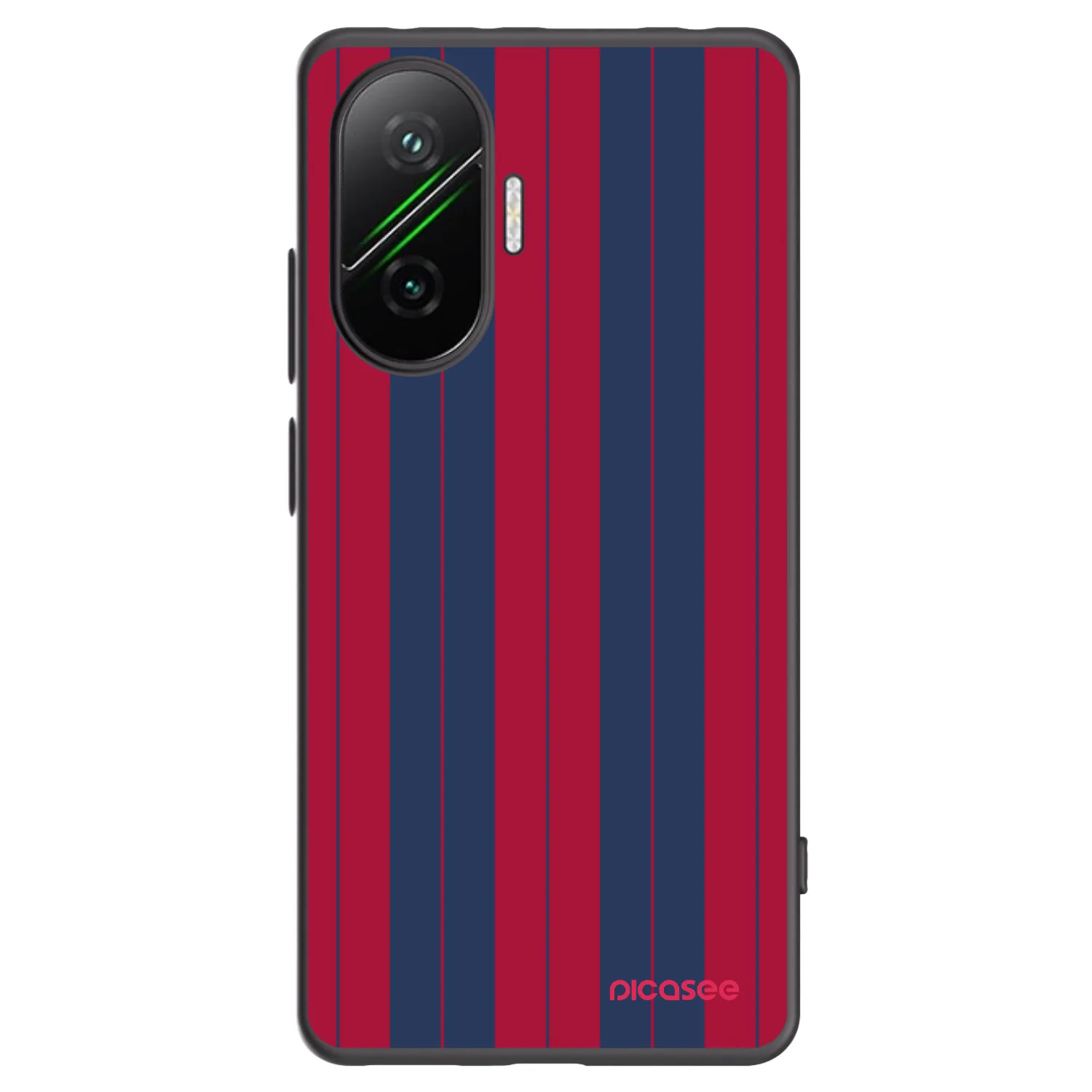 Picasee Xiaomi Poco F7 5G Hülle - Schwarzes Silikon - Yacht club