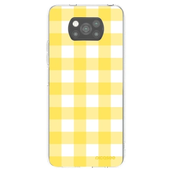 Picasee Xiaomi Poco X3 Pro Hülle - Schwarzes Silikon - Gride lemon