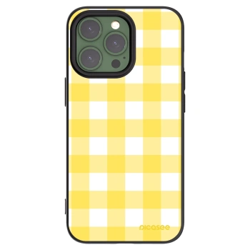 Picasee Apple iPhone 13 Pro Hülle - Schwarzes Silikon - Gride lemon