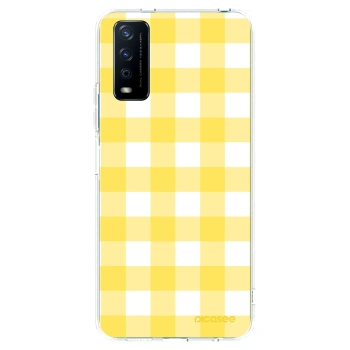 Picasee Vivo Y11s Hülle - Transparentes Silikon - Gride lemon