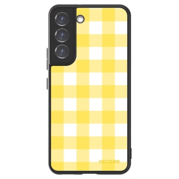 Picasee ULTIMATE CASE für Samsung Galaxy S22 5G - Gride lemon