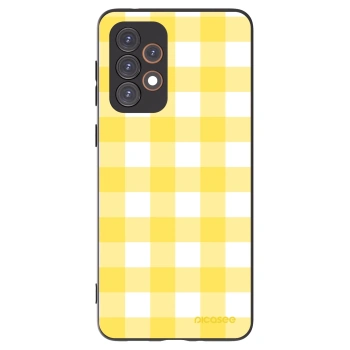 Picasee Samsung Galaxy A33 5G A336 Hülle - Schwarzes Silikon - Gride lemon