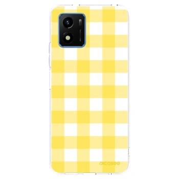 Picasee Vivo Y01 Hülle - Transparentes Silikon - Gride lemon