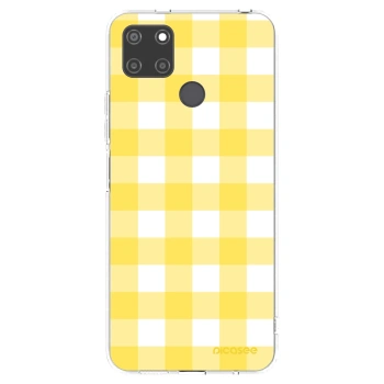 Picasee Realme C21Y Hülle - Transparentes Silikon - Gride lemon