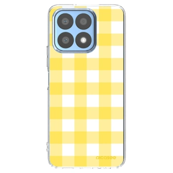 Picasee Honor X8a Hülle - Transparentes Silikon - Gride lemon