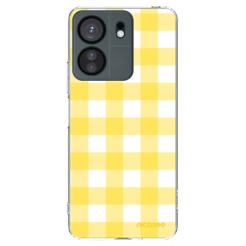 Picasee Xiaomi Redmi 13C 4G Hülle - Transparentes Silikon - Gride lemon