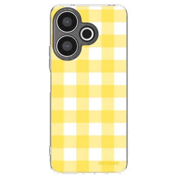 Picasee Xiaomi Redmi 13 4G Hülle - Transparentes Silikon - Gride lemon