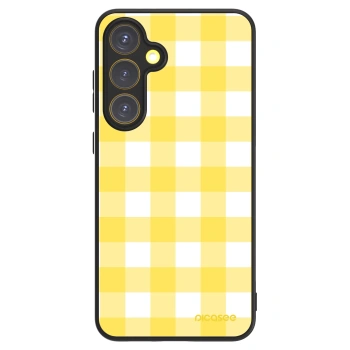Picasee ULTIMATE CASE PowerShare für Samsung Galaxy S24 FE S721B - Gride lemon