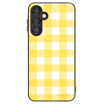 Picasee Samsung Galaxy A16 5G Hülle - Schwarzes Silikon - Gride lemon