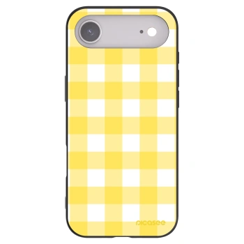 Picasee Apple iPhone Air Hülle - Schwarzes Silikon - Gride lemon