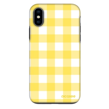 Hülle für Apple iPhone X/XS - Gride lemon