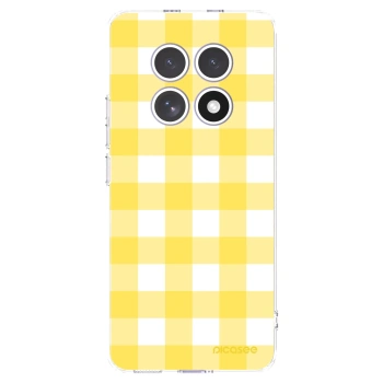 Picasee Xiaomi Redmi Note 15 4G Hülle - Transparentes Silikon - Gride lemon