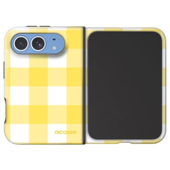 Picasee Fashion Case MagSafe für Apple iPhone Duo - Gride lemon