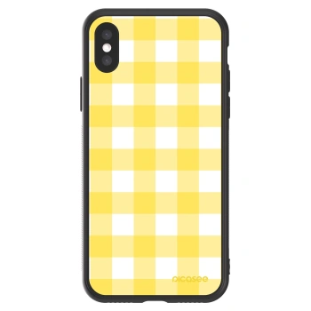 Picasee ULTIMATE CASE für Apple iPhone X/XS - Gride lemon