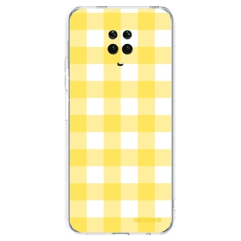Picasee Xiaomi Redmi Note 9 Pro Hülle - Transparentes Silikon - Gride lemon