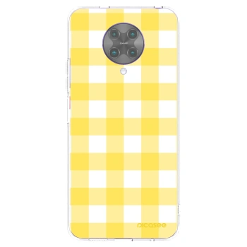 Picasee Xiaomi Poco F2 Pro Hülle - Transparentes Silikon - Gride lemon