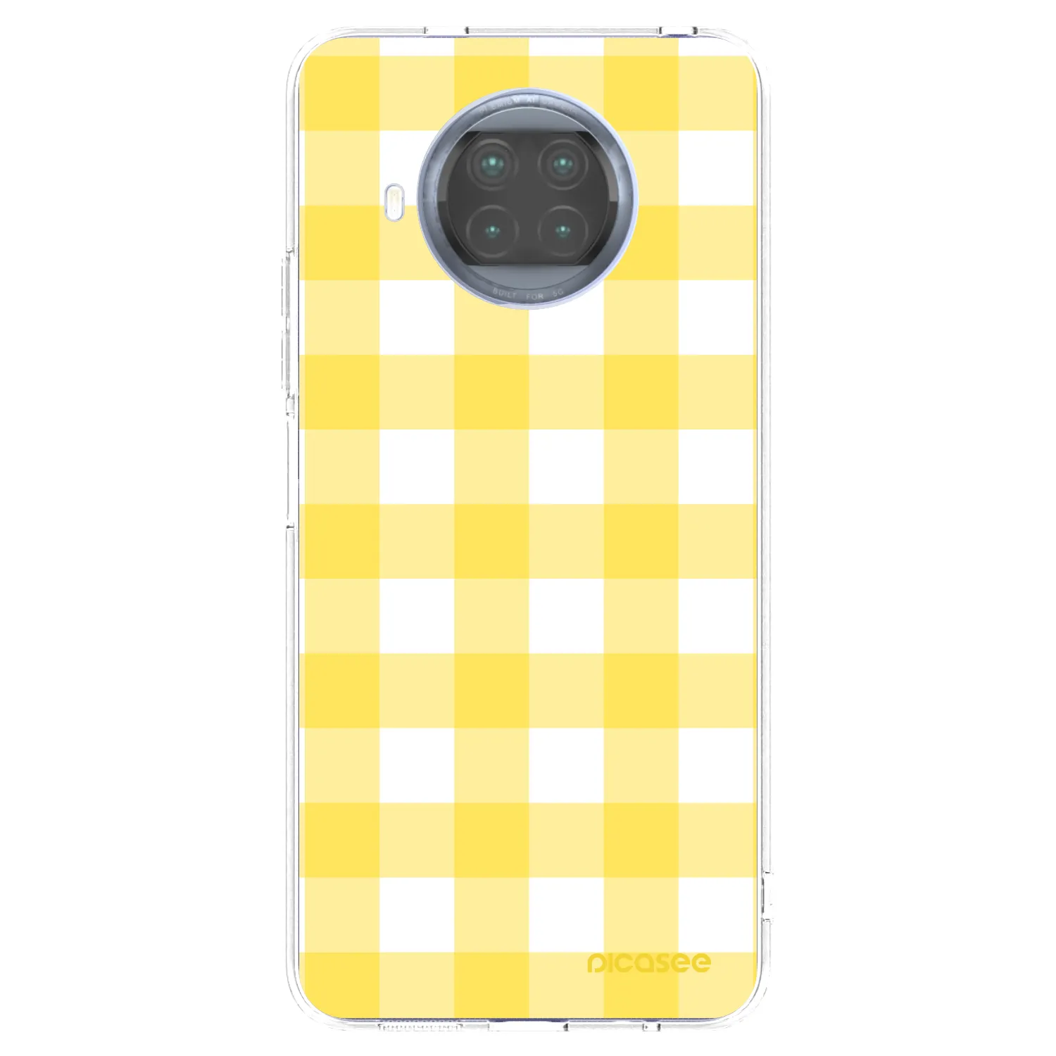 Picasee Xiaomi Mi 10T Lite Hülle - Transparentes Silikon - Gride lemon