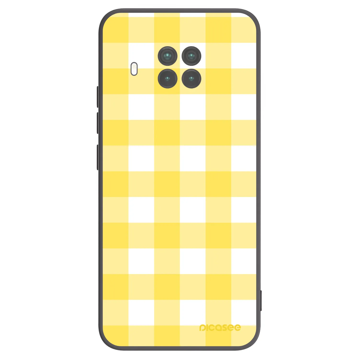 Picasee Xiaomi Mi 10T Lite Hülle - Schwarzes Silikon - Gride lemon