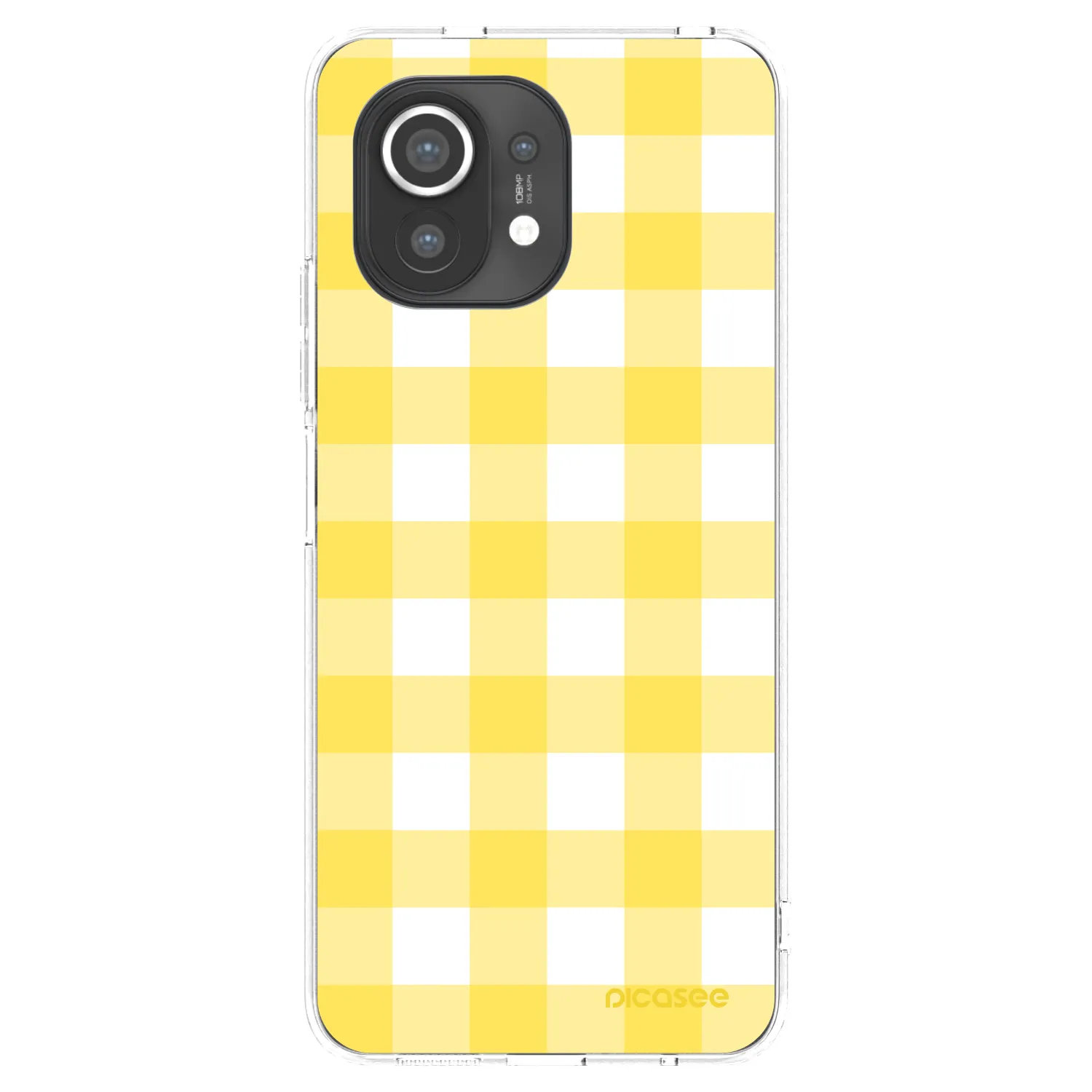 Picasee Xiaomi Mi 11 Hülle - Transparentes Silikon - Gride lemon