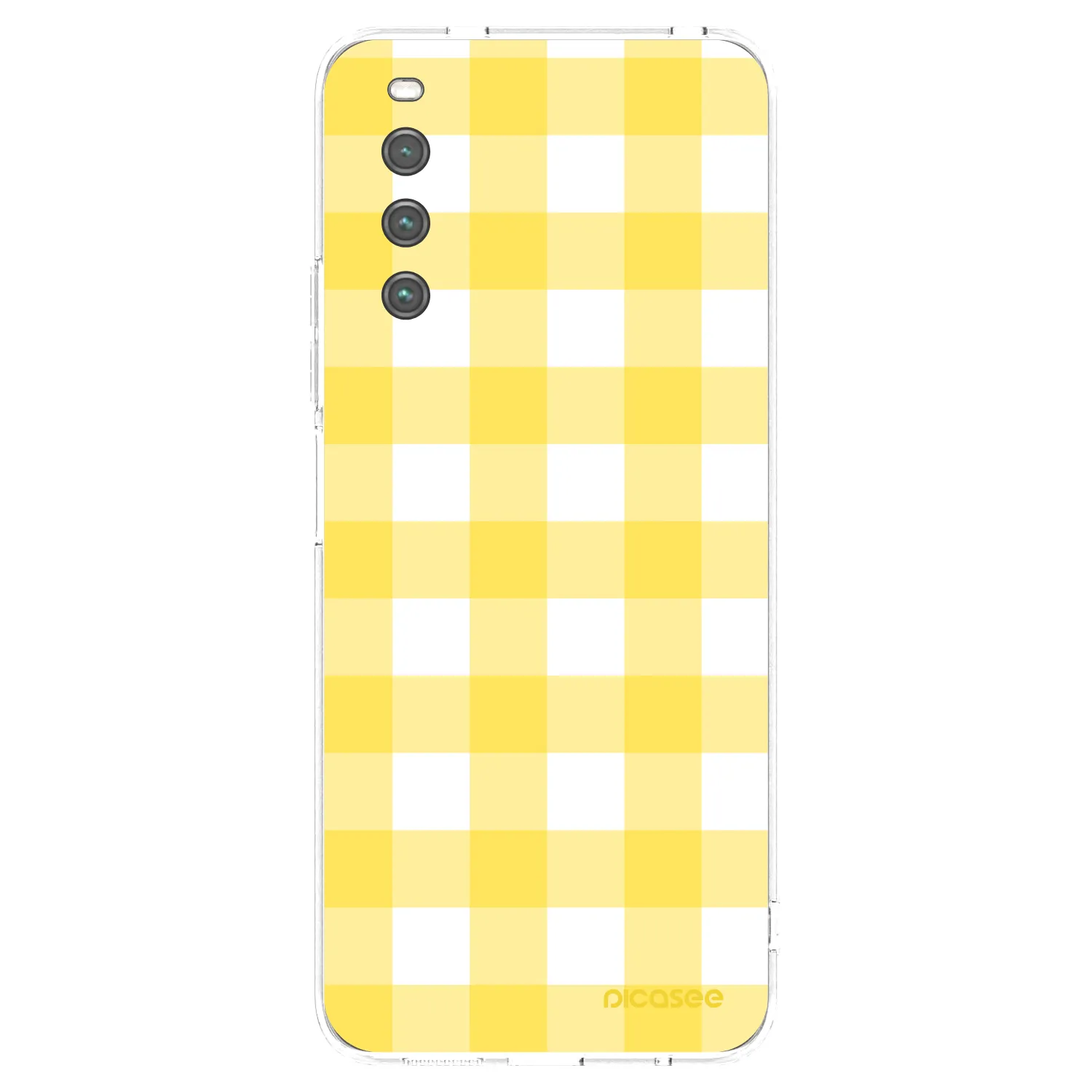 Picasee Sony Xperia 10 IV 5G Hülle - Transparentes Silikon - Gride lemon