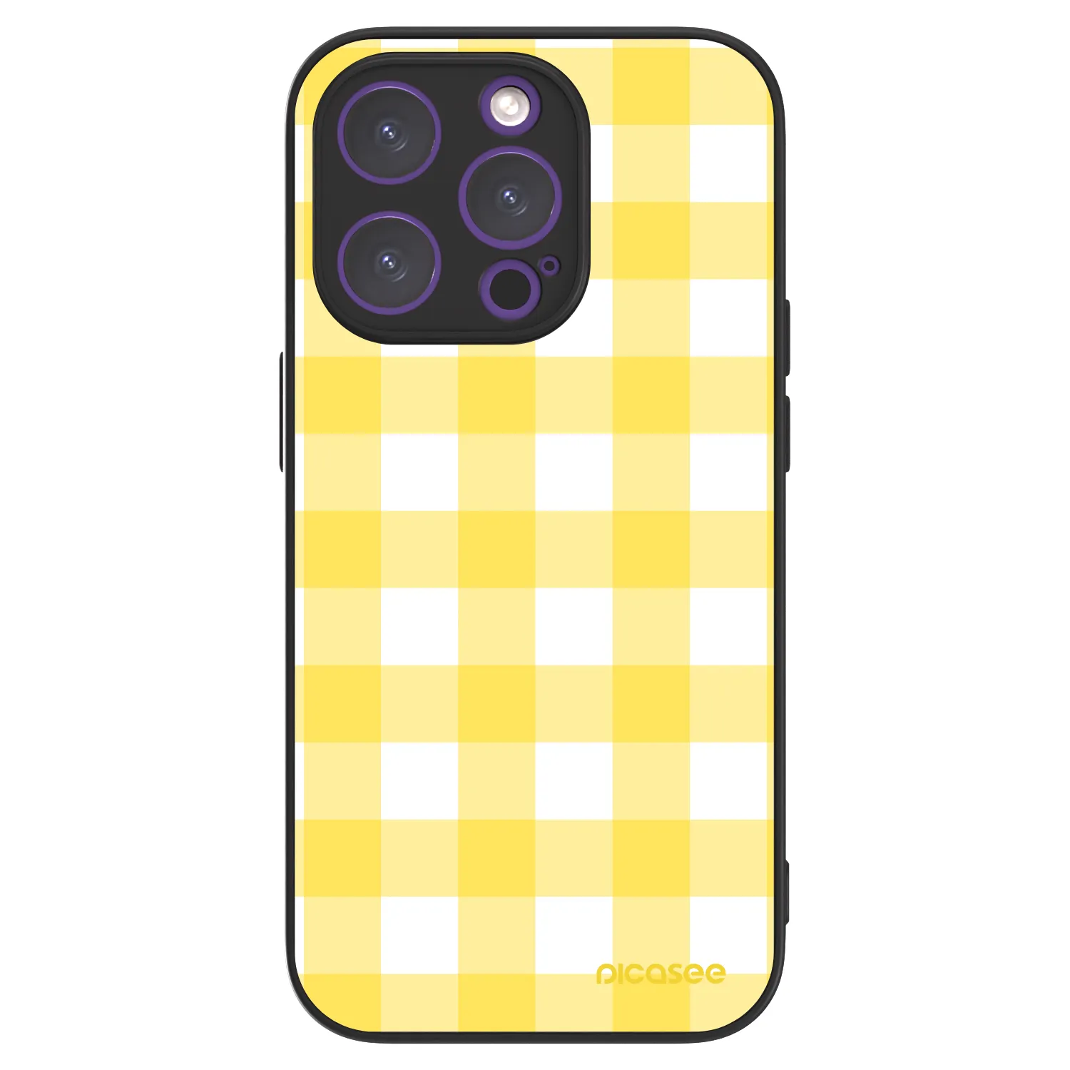 Picasee ULTIMATE CASE MagSafe für Apple iPhone 14 Pro - Gride lemon