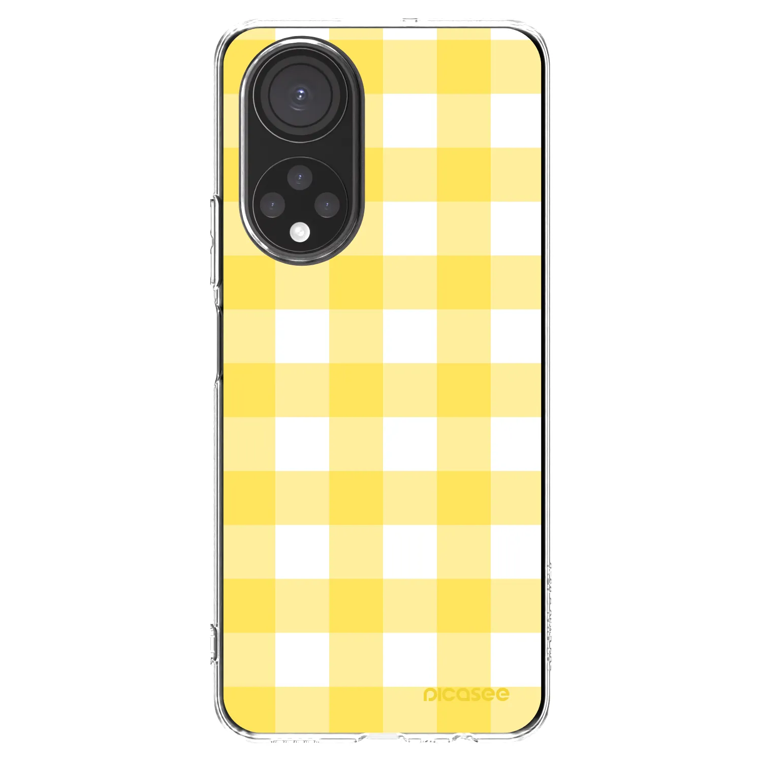 Picasee Honor X7 Hülle - Transparentes Silikon - Gride lemon